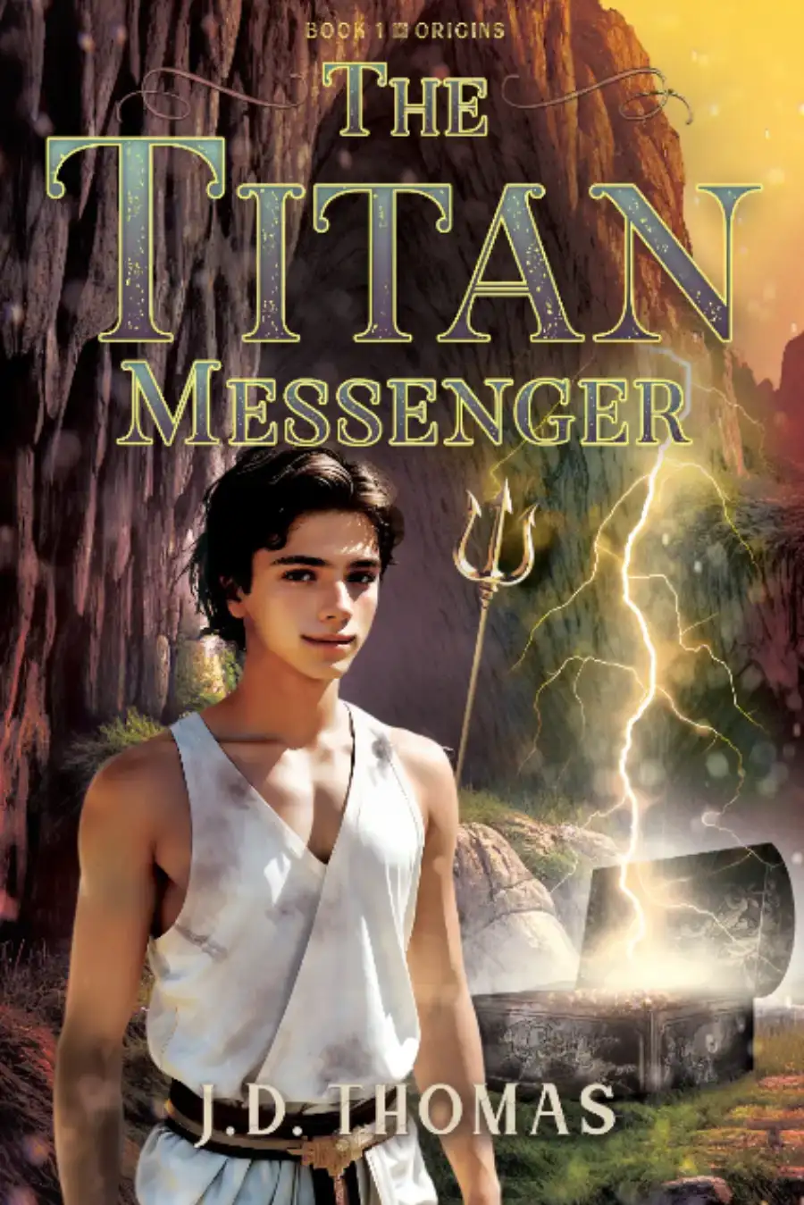 Main Image Supporting the Content of The Titan Messenger-Origins, Book 1
